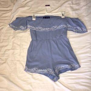 Blue romper